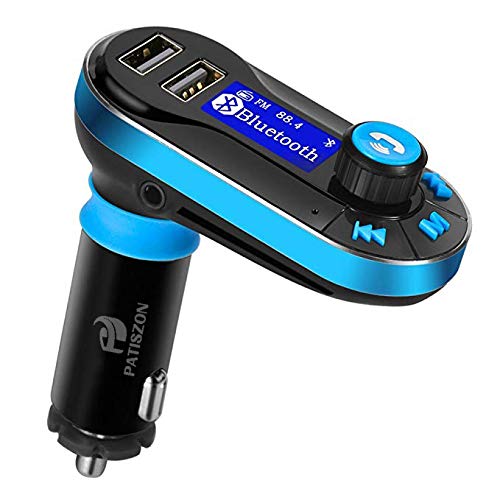 FM Bluetooth para Coche Manos Libres Cargador USB Adaptador de Radio Reproductor MP3 - Para el coche