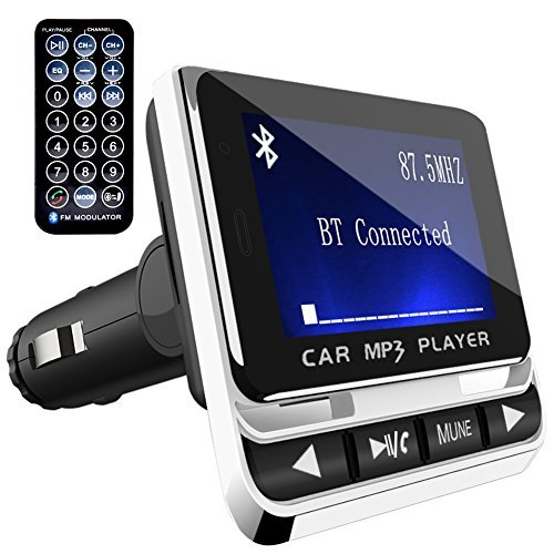 Transmisor FM bluetooth Coche Manos Libres Cargador USB  Radio MP3 VicTsing
